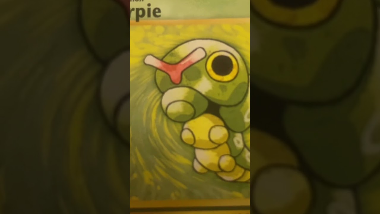 Caterpie 45/102 Basic Pokemon Card 1999 