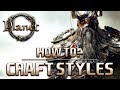 Elder Scrolls Online (ESO) - How to Craft in Different Styles (Guide/Tutorial)