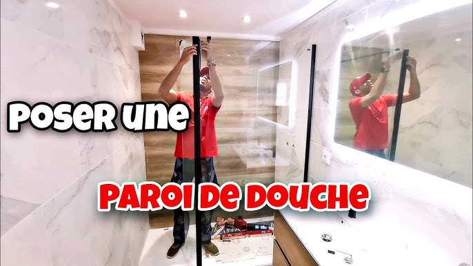 Joint de paroi de douche extérieur ou intérieur mon explication!!! 