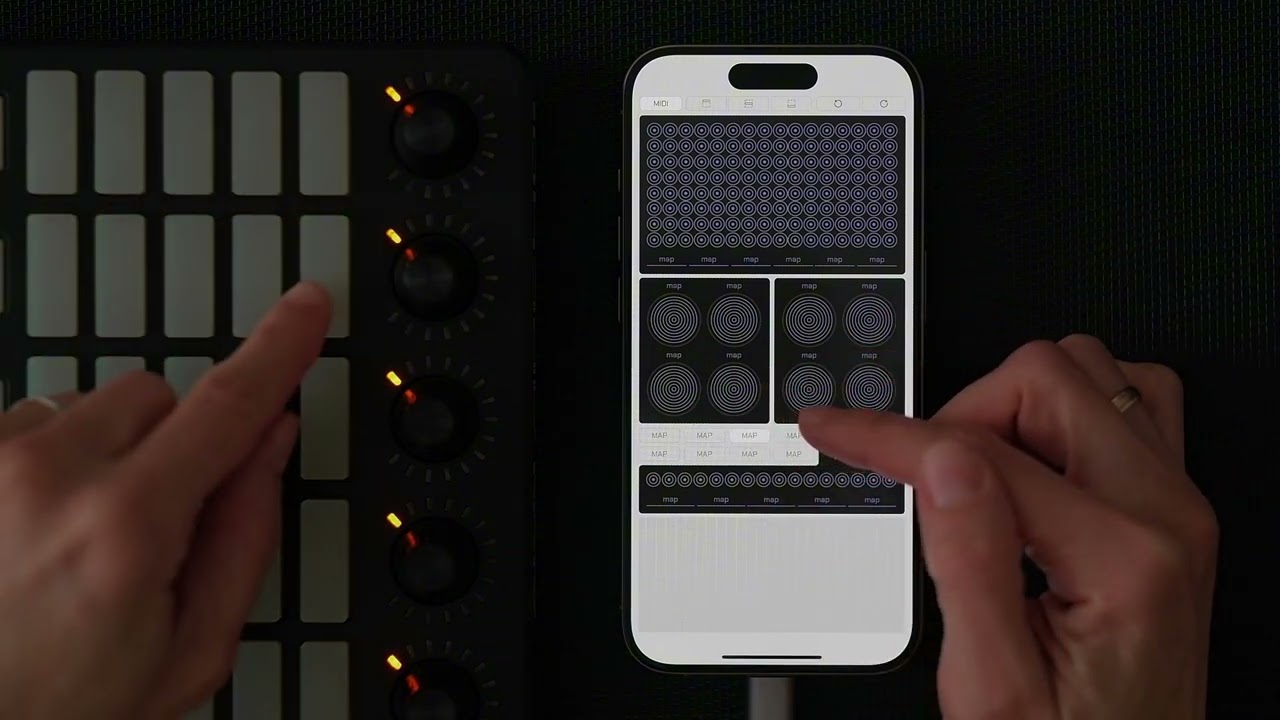 Cellular | MIDI-mapper | How to map a button to a MIDI-controller?