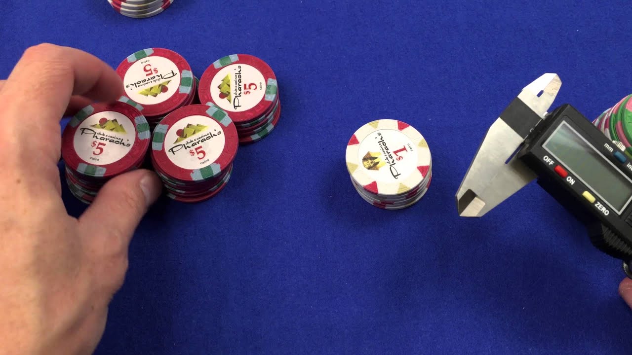 Pharaoh China Clay Poker Chips First Impressions YouTube