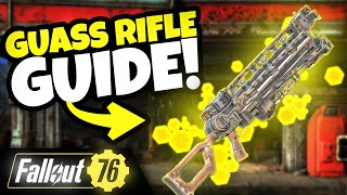 GAUSS RIFLE - Full Guide - Location, Plan, Mods, Stats, Legendary - Fallout 76 GAUSS RIFLE - Full Guide - Location, Plan, Mods, Stats, Legendary - Fallout 76