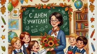 💐До слез... Спасибо вам, Учителя! 💗Поздравление с Днем Учителя!