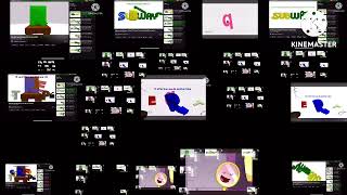 Tvokids Logo Bloopers And Subway Logo Bloopers 1 2 3 4 And Bfdia 18 Super-Duperparison