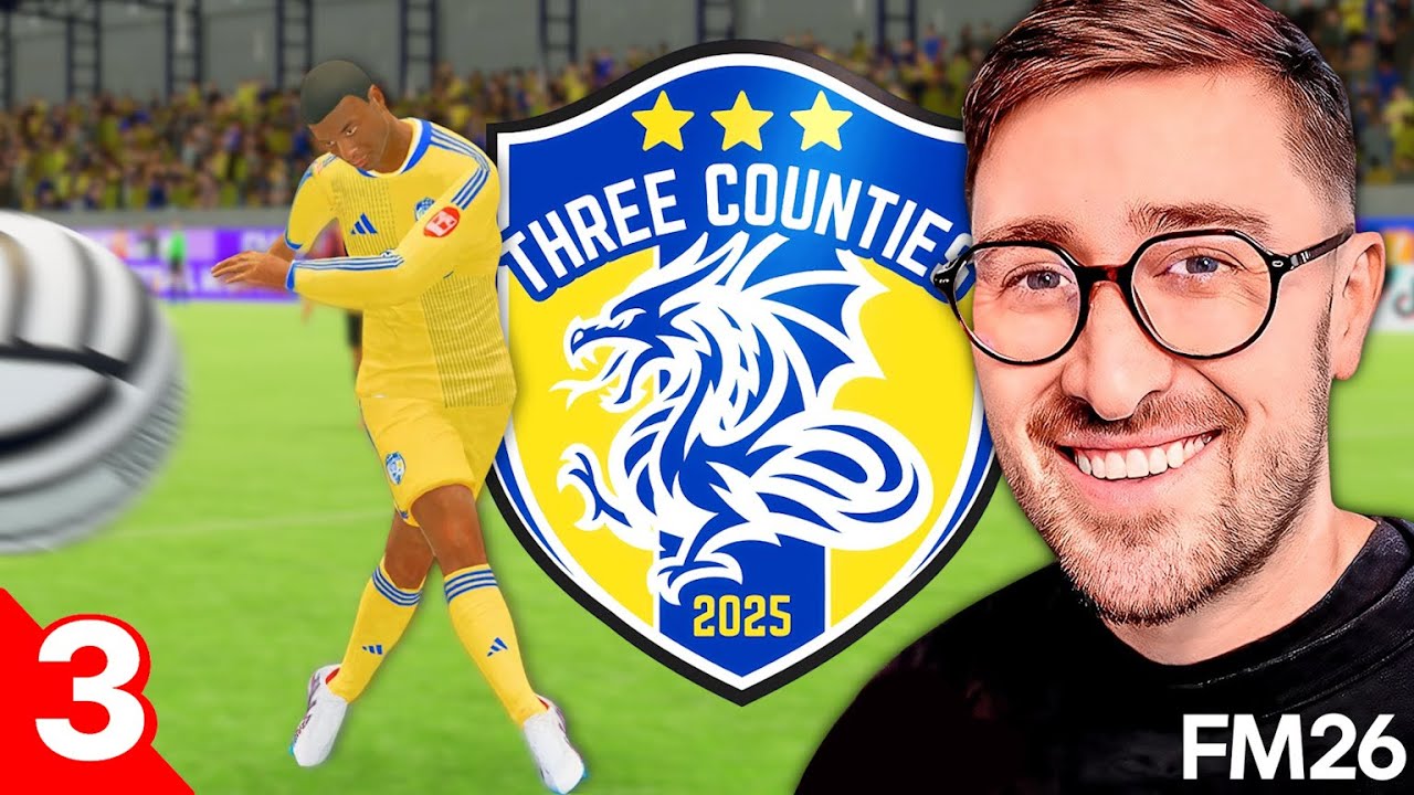 Мой пользовательский клуб в FM26 просто БЛЕСТЯЩИЙ!