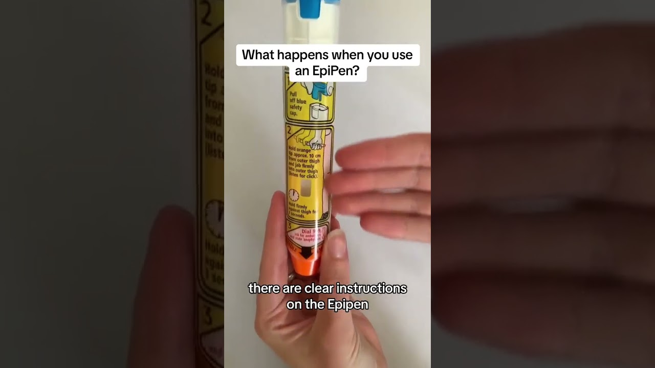 Did you know this is what happens when you use an EpiPen?