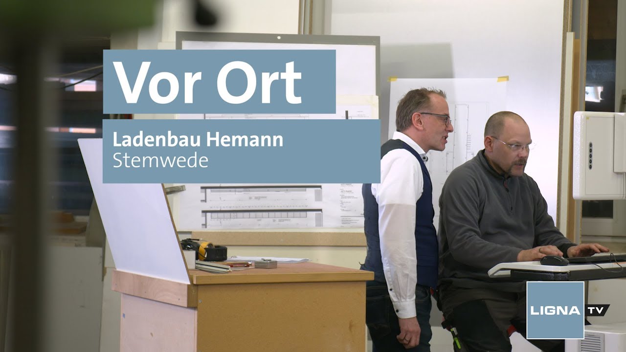 LIGNA.TV Vor Ort: Ladenbau Hemann