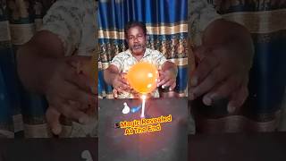 Amazing Balloon Fire Trick 🎈🔥 #shorts