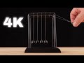 Amazing Demonstration Of A Giant Newton S Cradle 4k Video4k Physics Newtons Cradle mp3