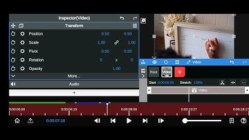 How to split a clip in node video for Android