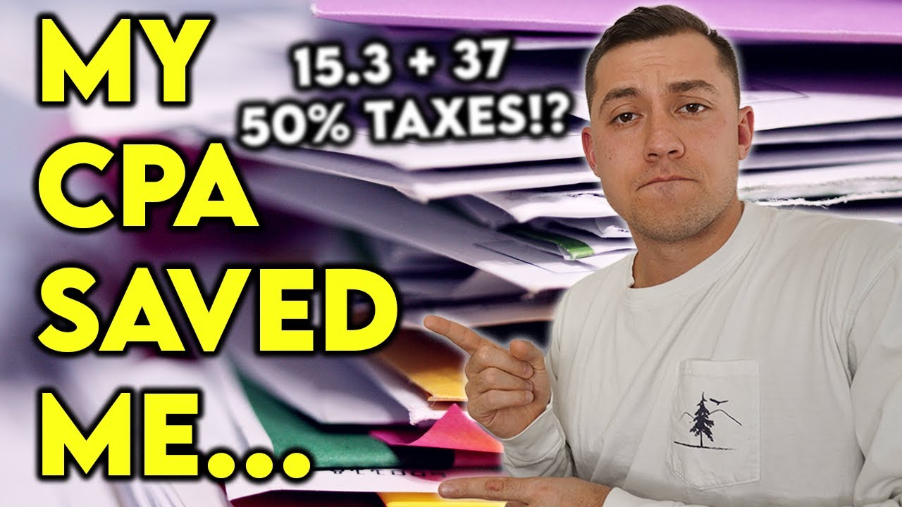 My CPA saved my real estate investing career.. 3 SIMPLE tax tips to save your business | Day 19