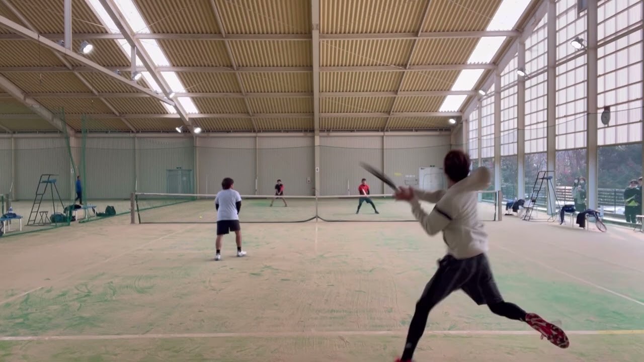 【TENNIS doubles】筑後の森　年末テニス大会　男子オープン