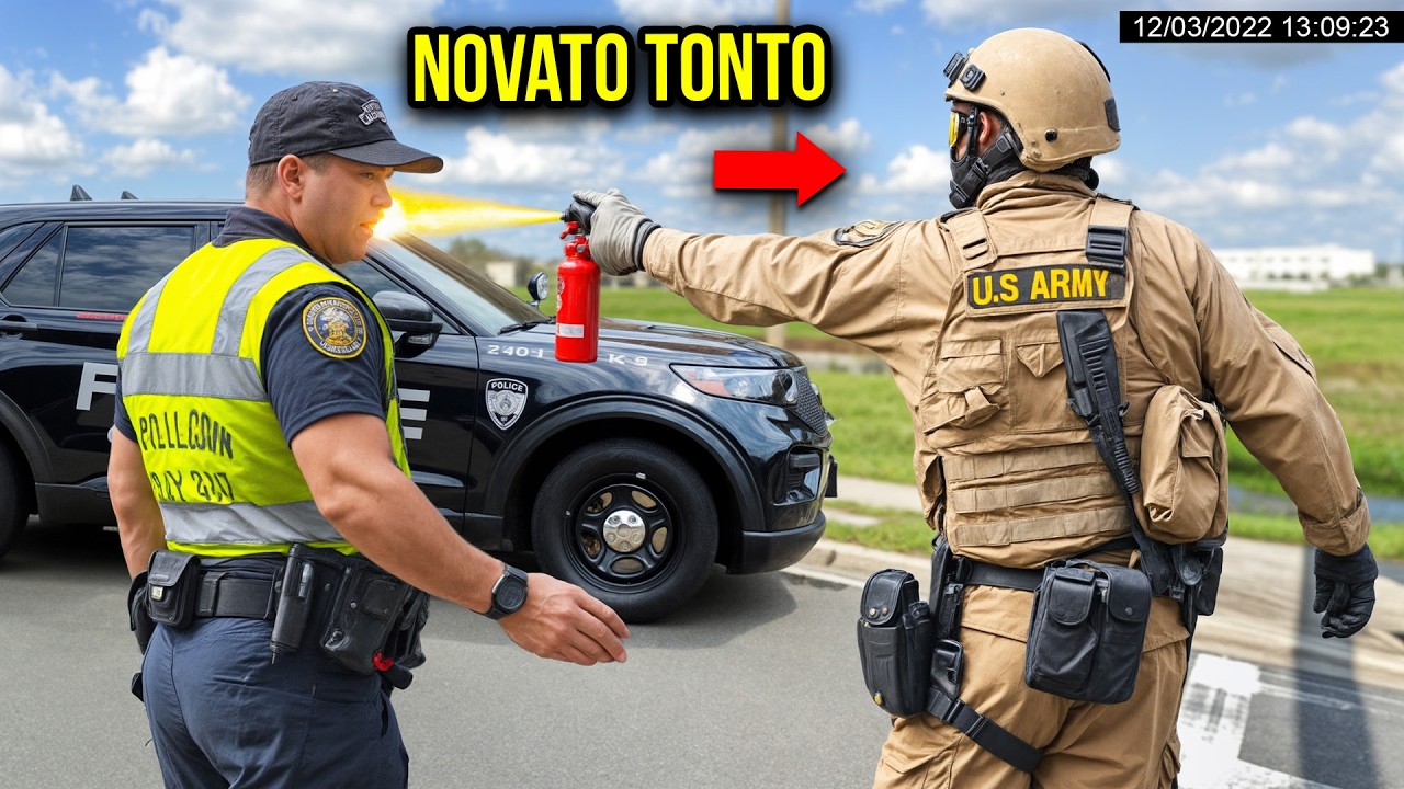 Cuando la Autoridad SUPERIOR No Se Contiene Ante Policías Idiotas Novatos