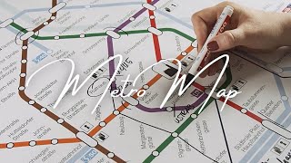 ASMR History of the Vienna Metro 🚇 Where is the missing line? (map tracing, soft spoken) screenshot 2