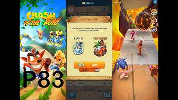 Crash Bandicoot: On the Run! - P83 - Dino Might - Survival Run