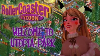 Utopia Park Gameplay - ROLLERCOASTER TYCOON 1999