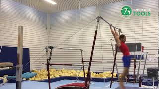 Toe Shoot - Toe Hecht Drills & Exercises | Uneven Bars | Gymnastics