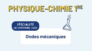 Physique-Chimie 1Re - Ondes Mécaniques