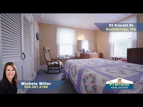 85 EVERETT ST, Southbridge, MA home video tour