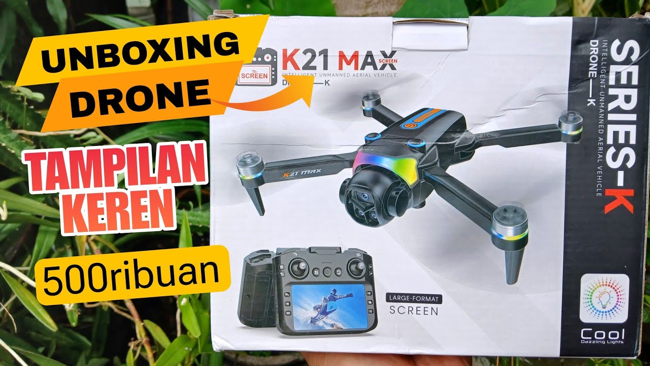 Unboxing Drone K21 Max 