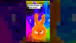 sunny bunnies , 64 bits 32 bits 16 bits 8 bits 4 bits 2 bits , toys , meme Animation