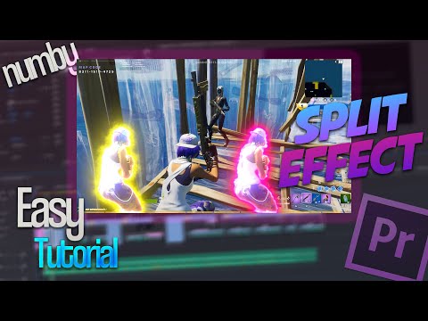 How To Edit like Numby and LMGK - Player Split Saber Effect - ( mongraal / mitr0 / crr ) - Tutorial