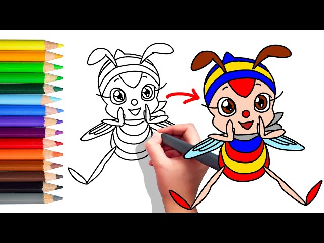 How To Draw a Hutch the honey bee ? みなしごハッチ - YouTube