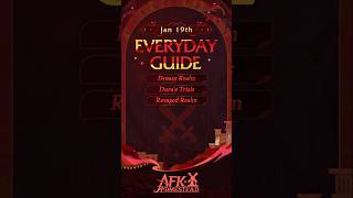 January 19th Everyday Guide!