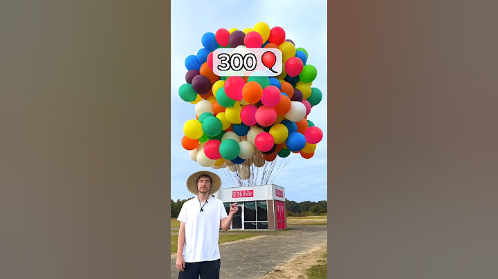 How many balloons are needed to make a store fly? #mrbeast #mrbeastshorts