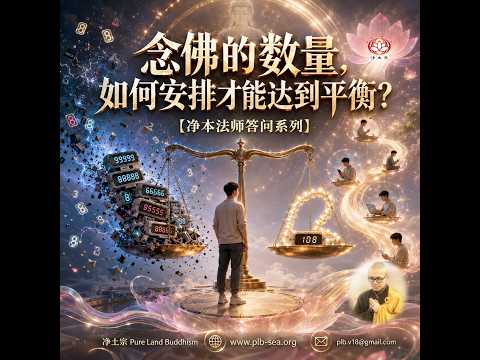 【问答系列】念佛的数量，如何安排才能达到平衡？ | 净本法师答