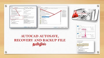 Autosave and Backup File in AutoCAD