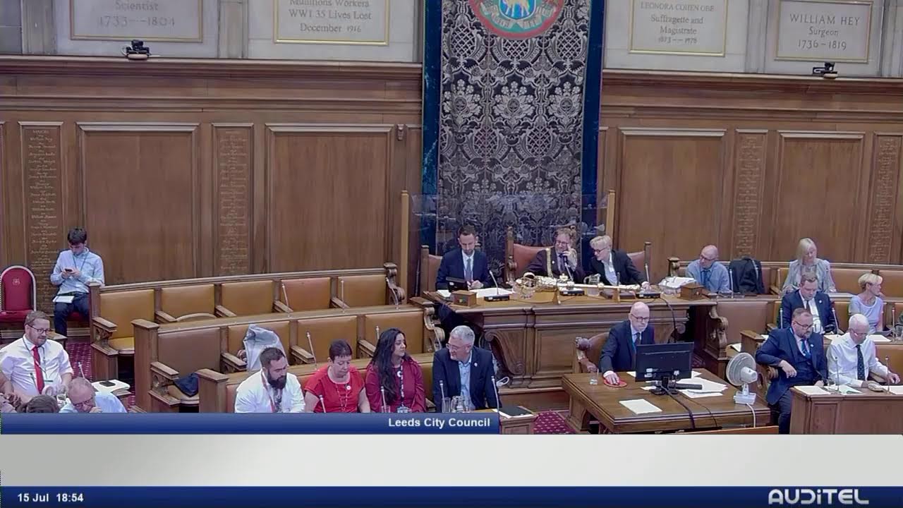 Leeds City Council - Leeds Full Council - 15th July 2026
