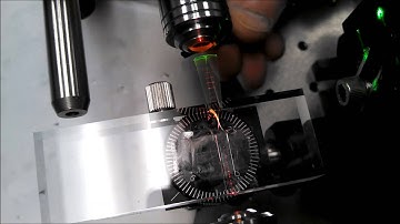 Fused Silica Flexure with Integrated Waveguide