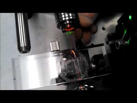 Fused Silica Flexure with Integrated Waveguide