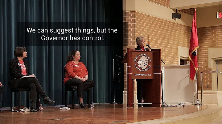 Denise Garner: Governor Asa Hutchinson Controls Pu...