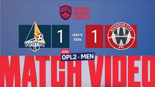 09/05/2026 - OPL2 Men`s Division - Whitby FC vs Windsor City FC