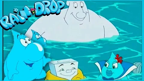 Why sea water is salty. Educational kids videos Raindrop