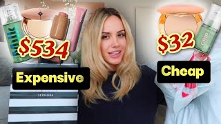 Most Expensive vs. Cheapest Makeup *IS IT WORTH YOUR $$$!*