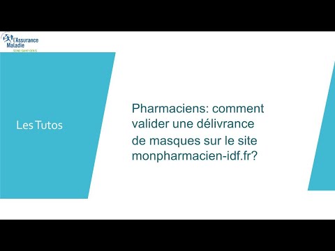 Tuto: comment valider une délivrance de masque sur le site monpharmacien-idf.fr ?