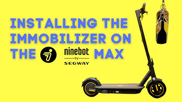 Immobilizer for Xiaomi Ninebot Segway G30 Max