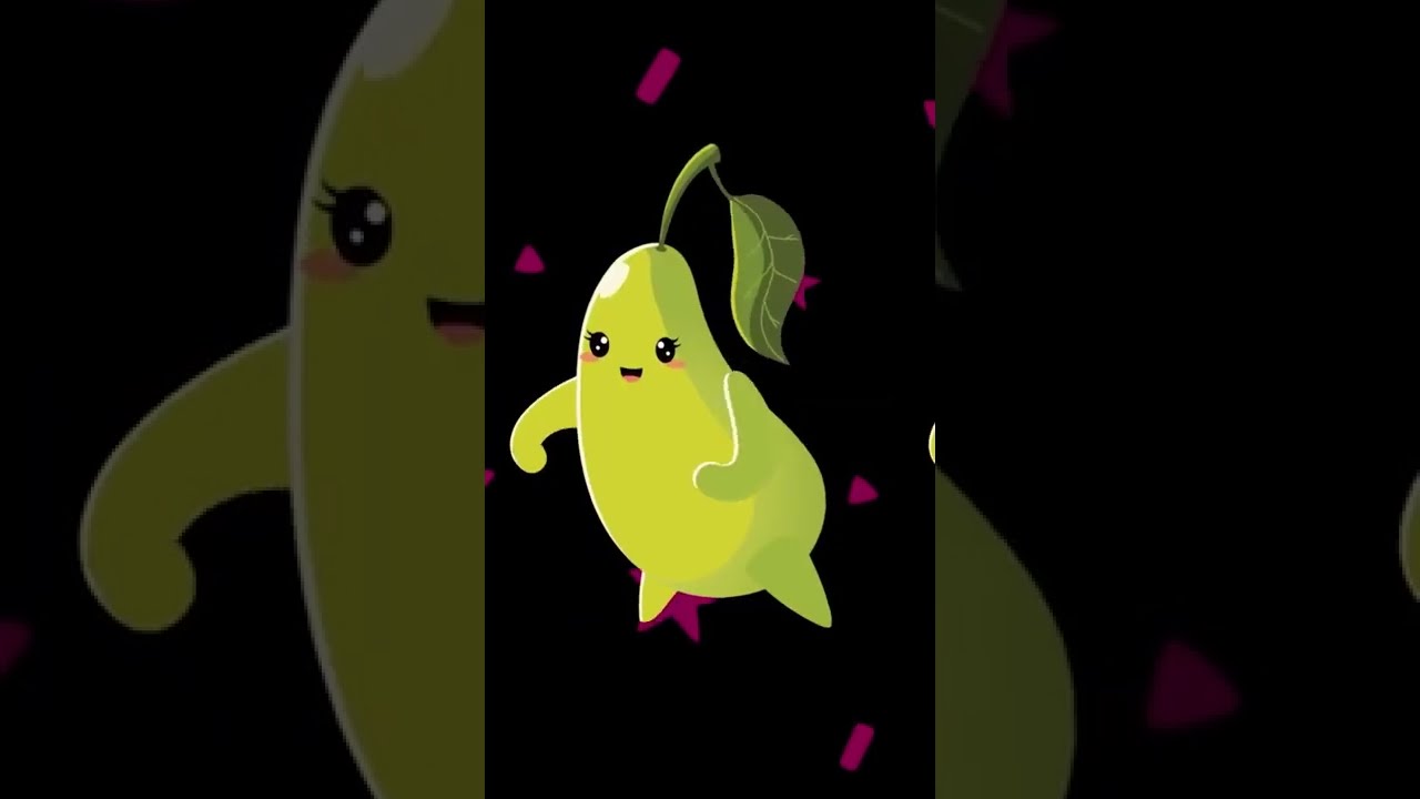 Avocado Dance Fun and colorful animation for kids YouTube