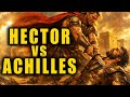 Achilles vs Hector Epic Duel in Battle of Troy | Greek Mythology
