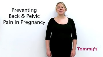 Preventing Back and pelvic pain in pregnancy | Third Trimester | Tommy