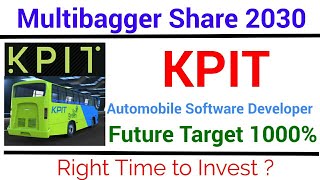 KPIT Share Multibagger Share 2030 |  Long Term Investment Multibagger Share 2030 | Latest News