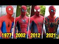 Evolution of spiderman in movies  tv 19772021