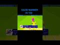DAVID WARNER IN T20😱 #realcricket24 #ytshorts #cricket #trendingshorts #comedy #funny #viral