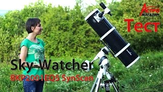 Видео-обзор телескопа Sky Warcher BKP 2001EQ5 SynScan Видео-обзор телескопа Sky Warcher BKP 2001EQ5 SynScan
