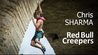 Chris Sharma climbing a bridge! Red Bull Psicobloc comp!