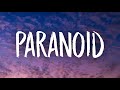 Dream  paranoid lyrics