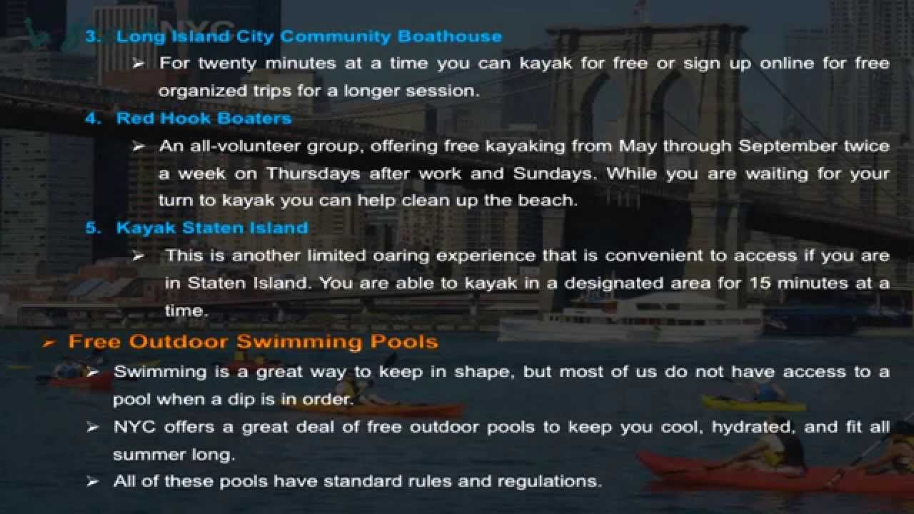 Stay Fit NYC Guide to Staying Fit for Cheap and Free in New York City